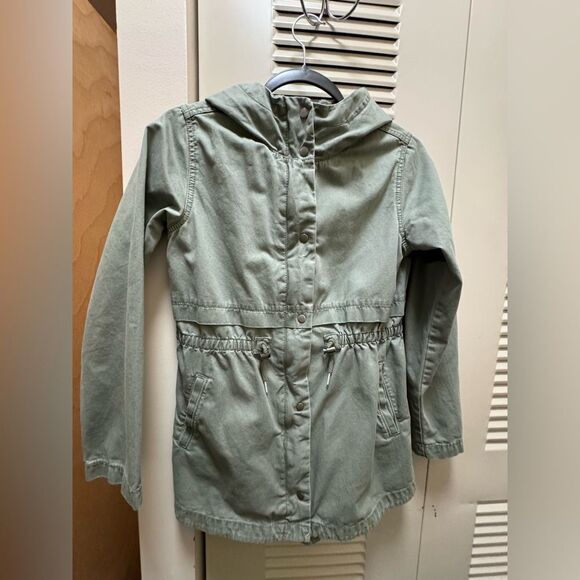 OLD NAVY ARMY GREEN UTILITY JACKET SIZE XL (14) - Picture 2 of 9